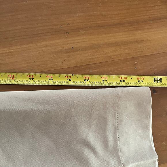 Moussy Women's High Waisted Kaki Suspender Cropped Pants Size 1 - Small - Picture 10 of 10